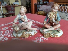 Capodimonte. Coppia di porcellane del Maestro Volta.