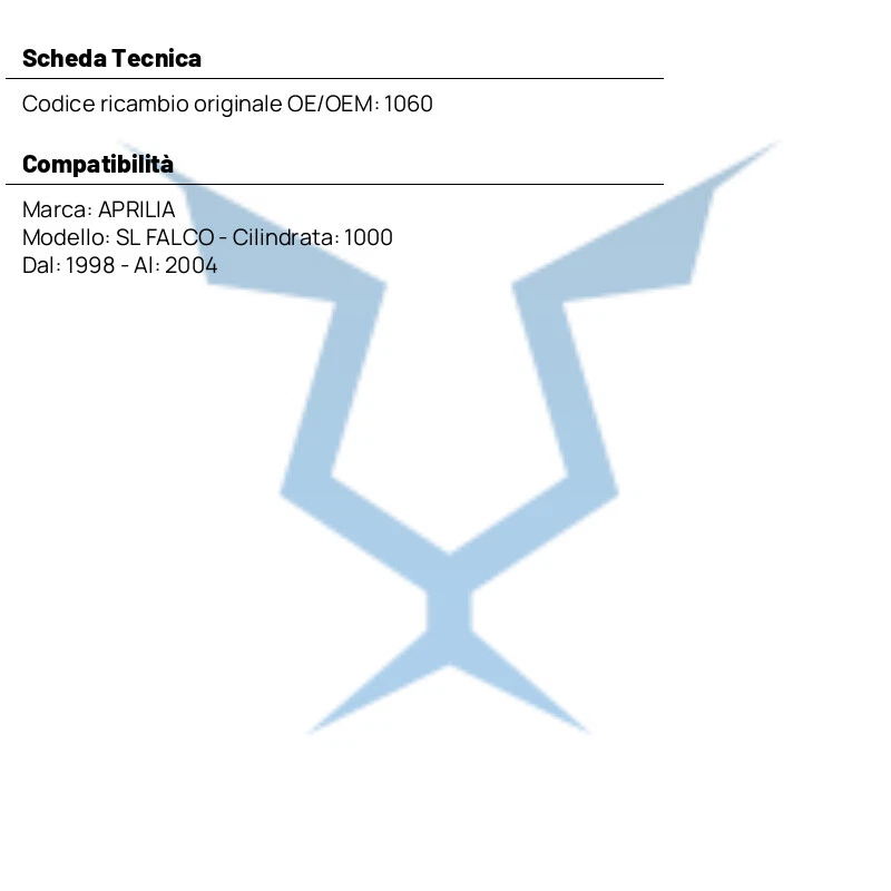 DISCO NG per Yamaha per KTM per Ducati per BMW per APRILIA per APRILIA 1000 SL F Foto 4 de 4