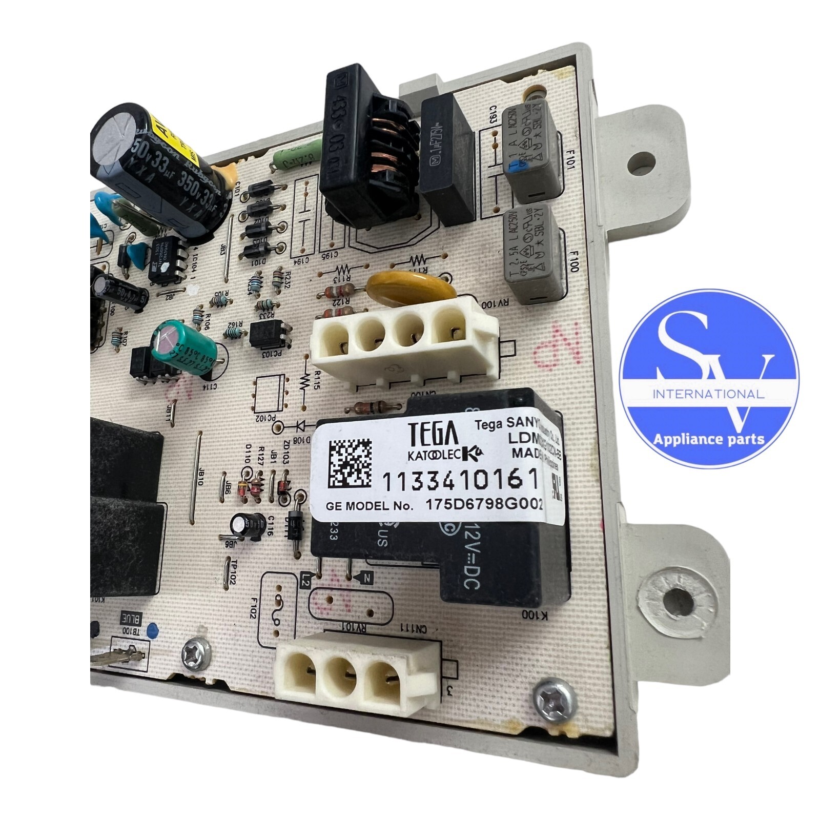 GE Dryer Control Board  WE04M10013 WE4M389 WE4M489 212D1201P001