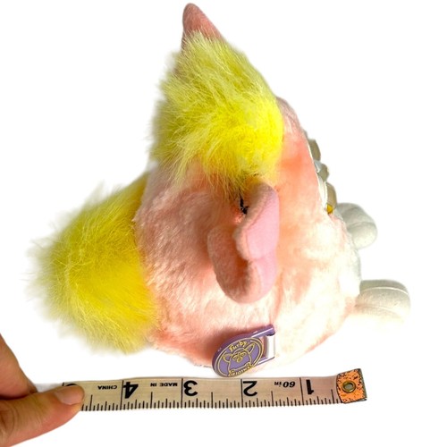 1999 Furby Babies Pink Peach Baby 70-940 Blue Eyes Tiger - Picture 7 of 7