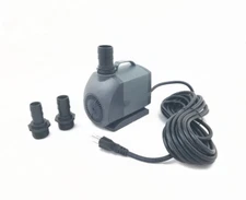 1200 GPH Water Fountain Pond Waterfall Pump 20ft Cord 110 Watts 14.4 ft Max-Head