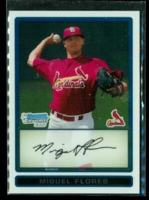 その他 TOPPS 1St. Bowman 2009 TOPPS 1ST BOWMAN CHROME Baseball Card BCP73 MIGUEL FLORES