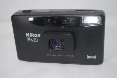 ニコン Nikon AF600 PANORAMA 572 Nikon AF600 Panorama Black 35mm Point & Shoot Film Camera | eBay