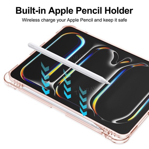 Case for iPad 7/8/9th 10.2 Air 4 5 6 Pro 11'' 13'' 2024 Smart Leather Flip Cover - Picture 81 of 87