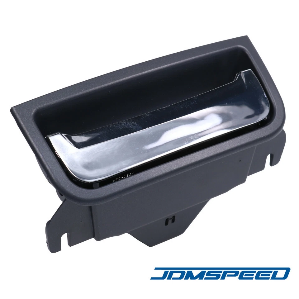 Chrome Center Console Armrest Latch Handle Plate for Chevrolet GMC 2014-2020 - Image 4 of 4