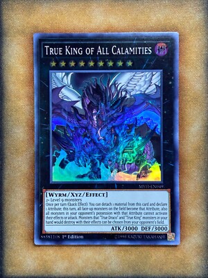 Yugioh True King of All Calamities MYFI-EN049 Super Rare 1st Ed NM | eBay Yugioh True King of All Calamities MYFI-EN049 Super Rare 1st Ed NM | eBay