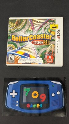 RollerCoaster Tycoon 3D (Nintendo 3DS, 2012) DS