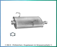 Endschalldämpfer für Peugeot 206 1.4 1.6 2.0 HDI Schrägheck Auspuff Schelle