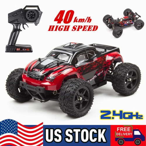 RC Cars 1:16 High Speed Remote Control Car 4WD Off Road RC Monster Truck USA