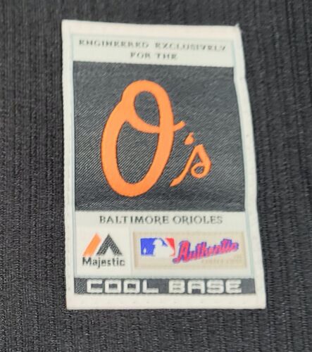 Authentic! Majestic 44 LARGE, BALTIMORE ORIOLES EDDIE MURRAY COOL BASE Jersey - Picture 5 of 5