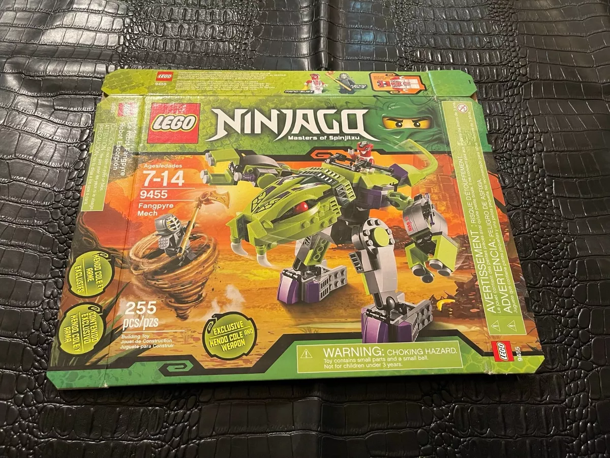 LEGO NINJAGO 9455 FANGPYRE MECH Box Only S22