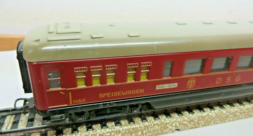Märklin H0 4008 / 346/2 Skirt Car Dining Car of the DSG Tin - Picture 2 of 3