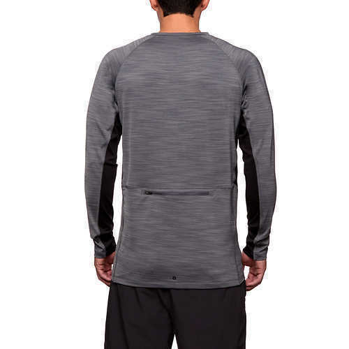 SALE! Hang Ten Men's Long Sleeve Sun Tee Smoke Pearl Size Large - Picture 3 of 3