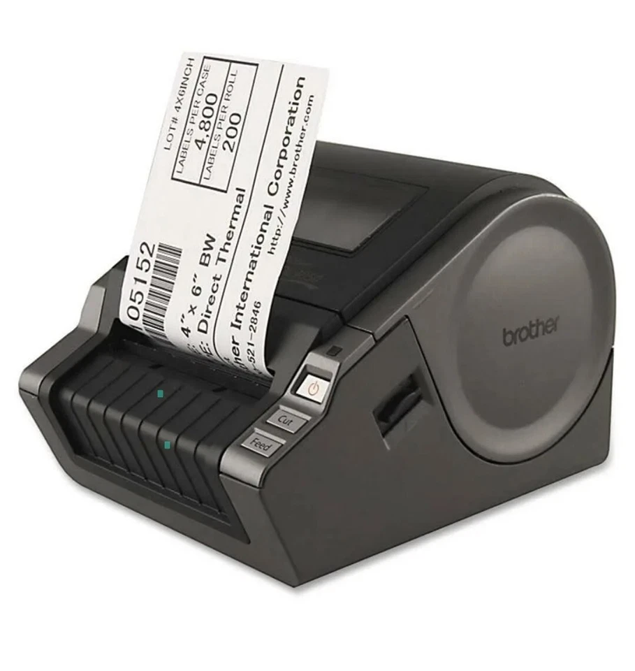Brother P-Touch QL-1050 Direct Thermal Label Printer Autocutter USB Serial - Image 3 of 4