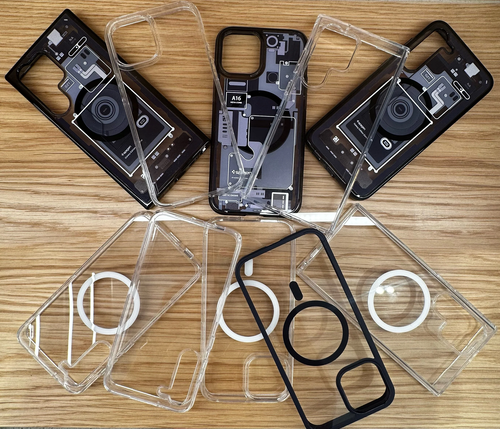 Spigen Series cases for Apple iPhones - 11 12 13 14 15 Pro Pro max Plus