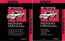 2004 Toyota Tundra Shop Service Repair Manual