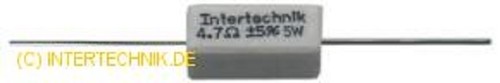 2 Pièce Intertechnik Drahtwiderstände Céramique 600V 5 Watt 6,80 Ohm 270080-0025 - Photo 2/2