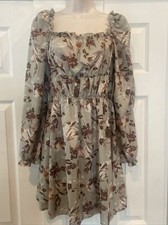 Stylish Long Sleeve Shein Dress Size Medium