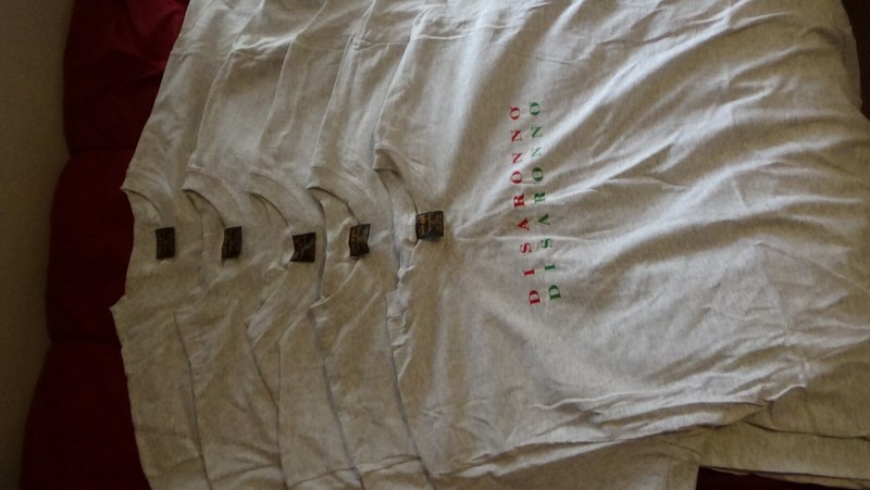 Lot of 5....  90’s Disaronno Vintage Shirt Touch Of Gold Spring Ford L  (Large)