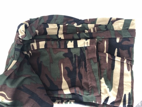 Women Girls Military Camouflage Khaki Green Camo Skinny Stetch Leggings Pants - Picture 8 of 11