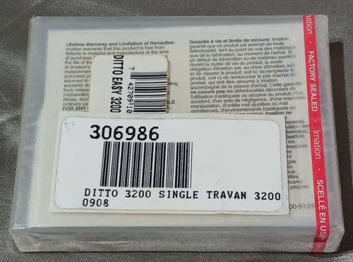 IMATION 3M TR-3 TRAVAN MINICARTRIDGE 1.6/3.2GB SEALED! - Picture 2 of 2