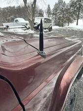 Bullet Style 0.5 Cal Black Antenna Mast AM/FM for JEEP CHEROKEE 1997-2001 New