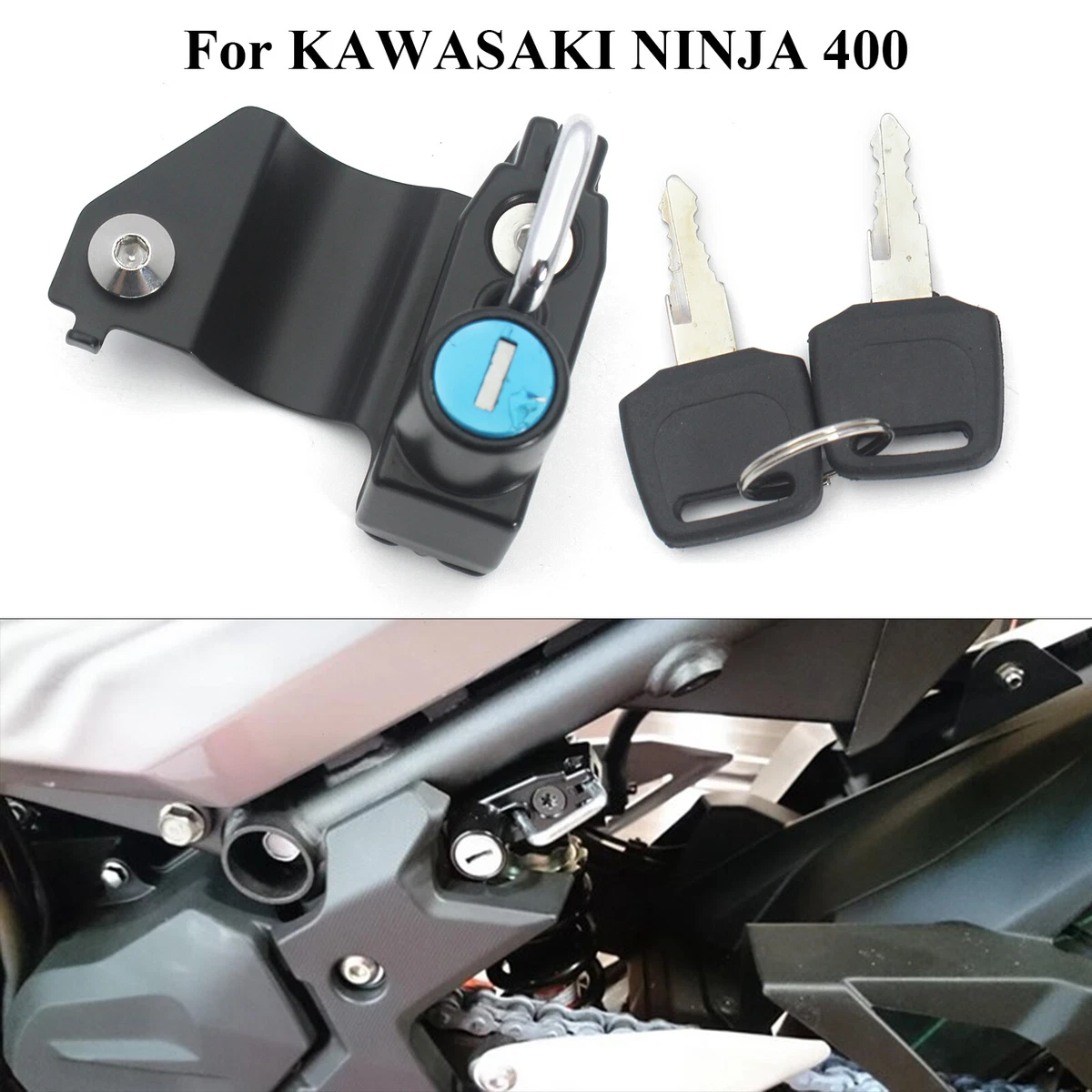 Kawasaki ninja hotsell helmet lock