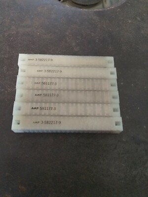 Amphenol Pin Blocks Lot Of 6 