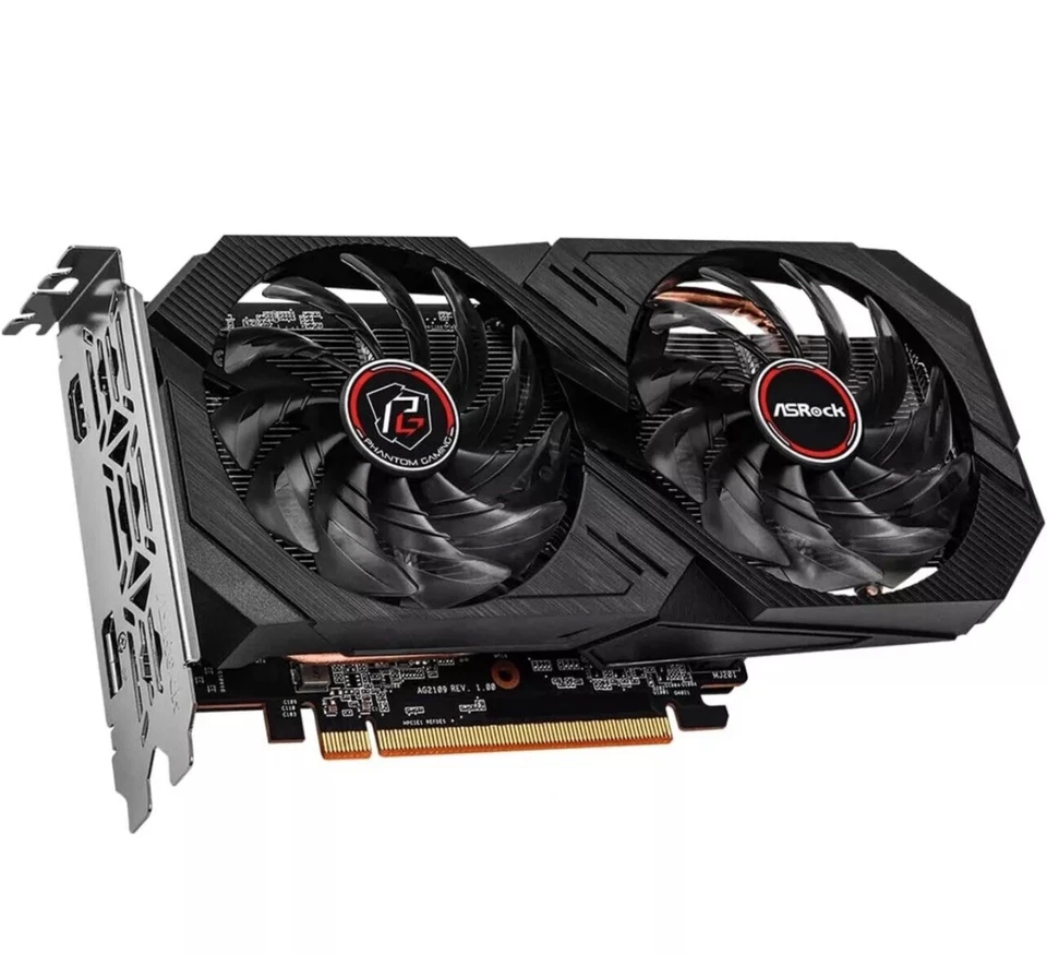 ASRock AMD Radeon RX 6500XT 4GB GDDR6 Graphics Card (RX6500XT PGD 4GO) - Image 2 of 2