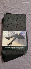 George Pattern Control Top Tights Gray w Black pattern  125- 174lbs