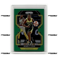 2022 Panini Prizm WNBA - Jewell Loyd #77 Green Prizm SP