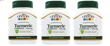 21st Century Turmeric Complex Capsule 60ct X **3 Packs**