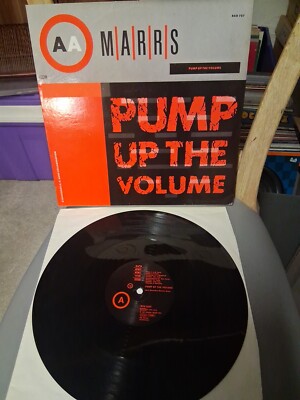 12'' Maxi-Single M|A|R|R|S    Pump Up The Volume von 1987 Misprint