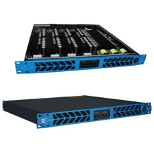 CVR Audio D-3004 BLUE 4 Channel Class D 1U Sound Audio Equipment Dj Power Amp