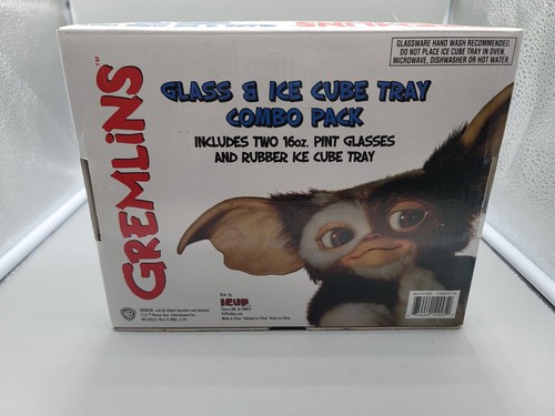 Vintage Gremlins ICUP Glass & Ice Cube Tray Combo Pack - Picture 6 of 6