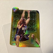 2002/03 Topps Pristine Drew Gooden #/99 Gold Die-Cut Refractor #62 RC Basketball