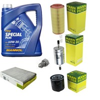 Mann Inspektionspaket 5L Mannol Special Plus 10W-30 FüR VW Lupo 1.4 FSI