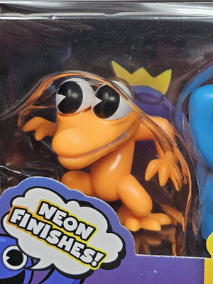 Rainbow Friends Series 2 Neon Finishes 4 Pack Blue Green Orange