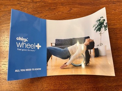 Chirp Foam Roller Wheel for Back Pain Relief, Muscle Therapy