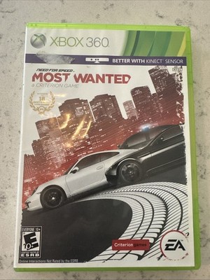 Need for Speed: Most Wanted Microsoft Xbox 360 Platinum Hits
