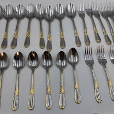Japan Stainless Steel Sterling Silver Handle Single Flatware