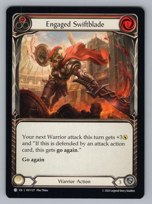 ENGAGED SWIFTBLADE (RED) HVY127 C FLESH AND BLOOD NM PHU THIEU)