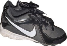 Nike MVP Keystone Młodzieżowe knagi baseballowe czarne białe rozmiar 13C
