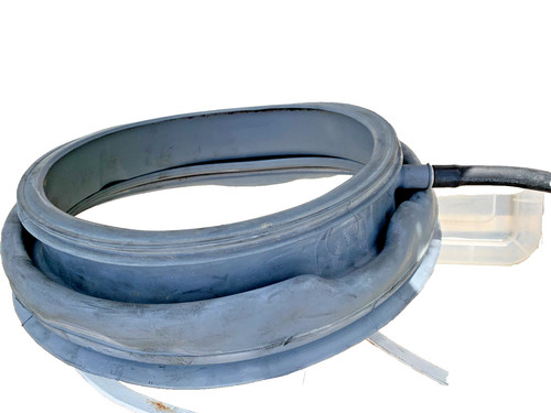 Miele W3740 Waschmaschine Türdichtung Dichtung Gummi mit Schlauch Original