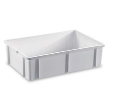 CASSETTA mod. TRANSPORT cm. 60X40X16 CONTENITORE PER ALIMENTI SOVRAPPONIBILE