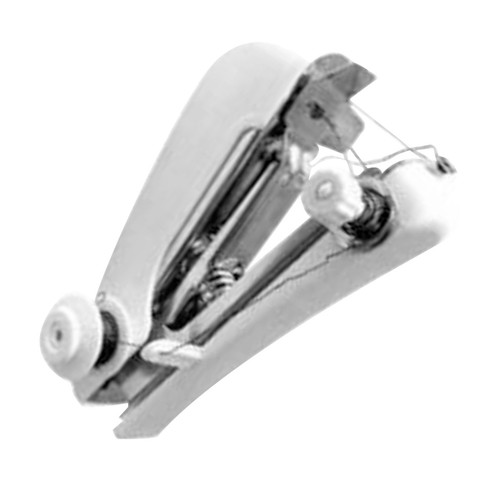White Handheld Sewing Machine Portable Mini Manual Sewing Tool Hand Stitcher - Picture 12 of 15
