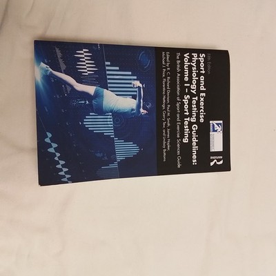 Sport and Exercise Physiology Testing Guidelines Volume 1 - Z#1030