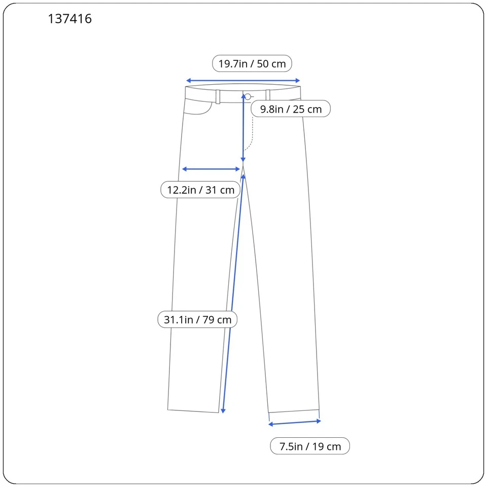 Hugo Boss Delaware1 Stretch Vaqueros Hombre W38 L31 Azul Cremallera Fade Efecto - Imagen 3 de 4
