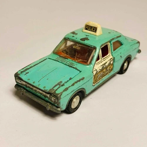 Dinky Toys #270 Ford Escort Police Car - Original Vintage (ref5)