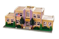 ?Springfield Elementary School - 3500 pcs - Simpson Modular - No Lego MOC New 